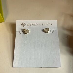 Heart Kendra Scott Earrings